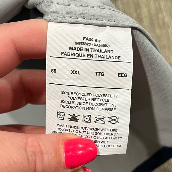 NWT Nike NBA Team Player Issue Basketball Jersey Vest Reversible Navy Blue XXL - Picture 4 of 6